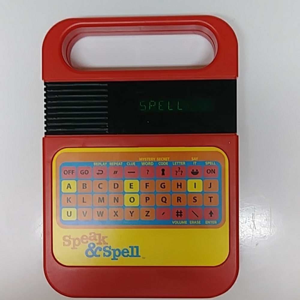 Speak and spell kids learning tool